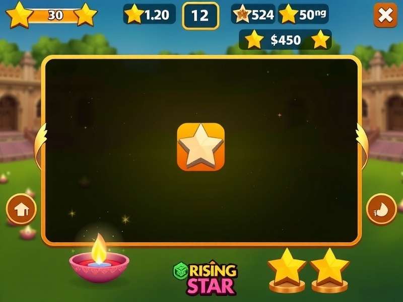 Rupee Rising Star Game Screenshot